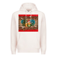 Pale Pink christmas trees gemstone Premium Hoodie - AdoDesignShop
