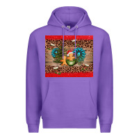 Purple christmas trees gemstone Premium Hoodie - AdoDesignShop