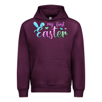 Mauve Wine my first easter Urban Hoodie - Jasminsmagicworld