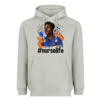 Moon Dust afro man nurse life Heavyweight Hoodie - texasbilliewilder