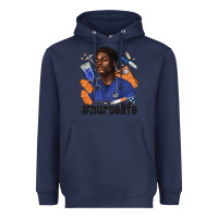 Navy afro man nurse life Heavyweight Hoodie - texasbilliewilder