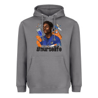 Afro Man Nurse Life Heavyweight Hoodie | Teevron