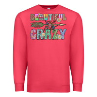 Cardinal beautiful crazy Premium Sweatshirt - CowhideDigitalArt