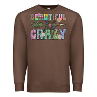 Chestnut beautiful crazy Premium Sweatshirt - CowhideDigitalArt
