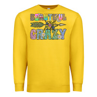 Lemon beautiful crazy Premium Sweatshirt - CowhideDigitalArt