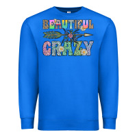 True Royal beautiful crazy Premium Sweatshirt - CowhideDigitalArt