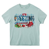 Arona It's Freezing Season Heavy Core Tee - CowhideDigitalArt