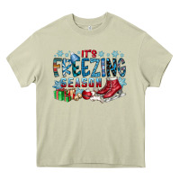 Mossy It's Freezing Season Heavy Core Tee - CowhideDigitalArt