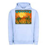Pigment Grape Ice western sunset cactus sunflowers gemstones leopards Urban Hoodie - BarkalooDesign