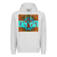 Dove Grey christmas cross gemstone Premium Hoodie - AdoDesignShop