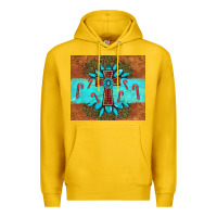 Lemon christmas cross gemstone Premium Hoodie - AdoDesignShop