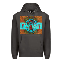 Smoke christmas cross gemstone Premium Hoodie - AdoDesignShop