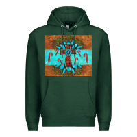 Sports Green christmas cross gemstone Premium Hoodie - AdoDesignShop