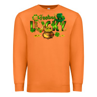Carrot feeling lucky Premium Sweatshirt - FaDigitalArtStudio