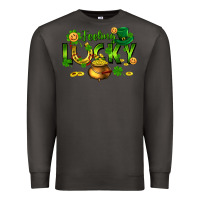 Smoke feeling lucky Premium Sweatshirt - FaDigitalArtStudio