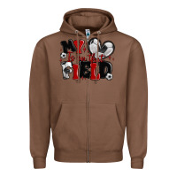 Chestnut my heart is on that field soccer Zipper Hoodie - MaliasSmallBusiness