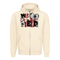 Sandshell my heart is on that field soccer Zipper Hoodie - MaliasSmallBusiness