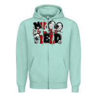 Seafoam my heart is on that field soccer Zipper Hoodie - MaliasSmallBusiness