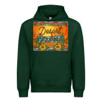 Forest Green western desert darlin sunset serape leopard sunflowers mousepad Urban Hoodie - BarkalooDesign