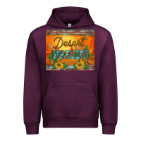 Mauve Wine western desert darlin sunset serape leopard sunflowers mousepad Urban Hoodie - BarkalooDesign