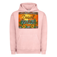 Pigment Salmon western desert darlin sunset serape leopard sunflowers mousepad Urban Hoodie - BarkalooDesign