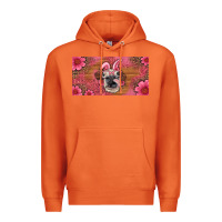 Carrot easter heifer with bunny ears and glasses license plate Premium Hoodie - Artiststas