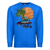 True Royal summer vibes Premium Sweatshirt - SublimationCraftShop
