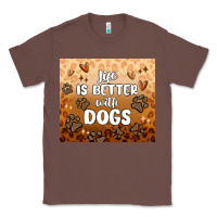 Chestnut life is better with dogs Classic Tee - MaliasSmallBusiness