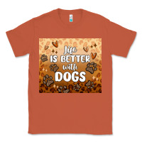 Copper life is better with dogs Classic Tee - MaliasSmallBusiness