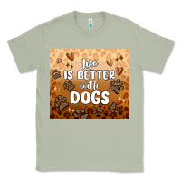 Matcha life is better with dogs Classic Tee - MaliasSmallBusiness