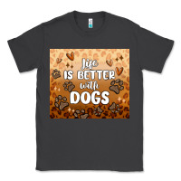 Smoke life is better with dogs Classic Tee - MaliasSmallBusiness