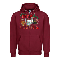 Burgundy what a damn cluckin' fluster fluck chickens christ Zipper Hoodie - MaliasSmallBusiness
