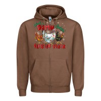 Chestnut what a damn cluckin' fluster fluck chickens christ Zipper Hoodie - MaliasSmallBusiness