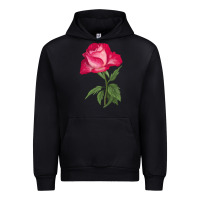 Black Love At First Sight Rose Urban Hoodie - LillyAllenDesigns