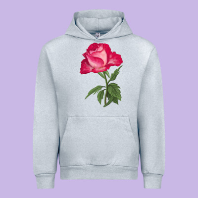 Love At First Sight Rose Urban Hoodie Designed By Lillyallendesigns