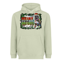 Matcha merry and bright pitbull with farm Heavyweight Hoodie - RanaPortraitStore