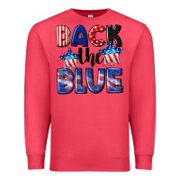 Cardinal Back the blue 4th of july Premium Sweatshirt - CowGirlArtShop