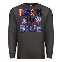 Smoke Back the blue 4th of july Premium Sweatshirt - CowGirlArtShop