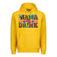 Lemon western mama needs a drink Premium Hoodie - Artiststas