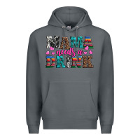 Rock western mama needs a drink Premium Hoodie - Artiststas