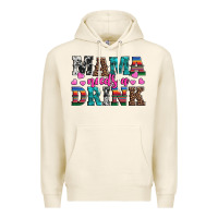 Tofu western mama needs a drink Premium Hoodie - Artiststas