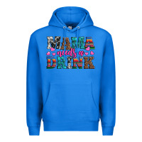True Royal western mama needs a drink Premium Hoodie - Artiststas