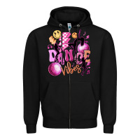 Black dance vibes Zipper Hoodie - MaliasSmallBusiness