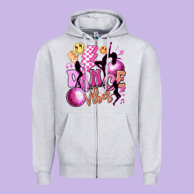 Zipper Hoodie dance vibes