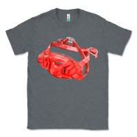 Charcoal Heather Chin Guard Fa Element Classic Tee - FaDigitalArtStudio