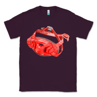 Plum Chin Guard Fa Element Classic Tee - FaDigitalArtStudio