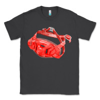Smoke Chin Guard Fa Element Classic Tee - FaDigitalArtStudio