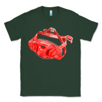Sports Green Chin Guard Fa Element Classic Tee - FaDigitalArtStudio