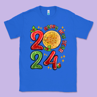 Classic Tee happy new year 2024