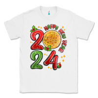 White happy new year 2024 Classic Tee - MaliasSmallBusiness